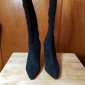 Knee High-Heel Boot